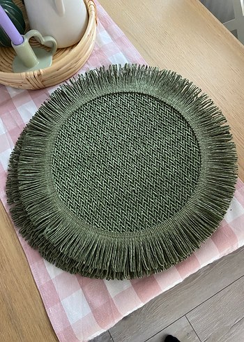 Nakışlı Bohem Yeşil Amerikan Servis - Görsel 2