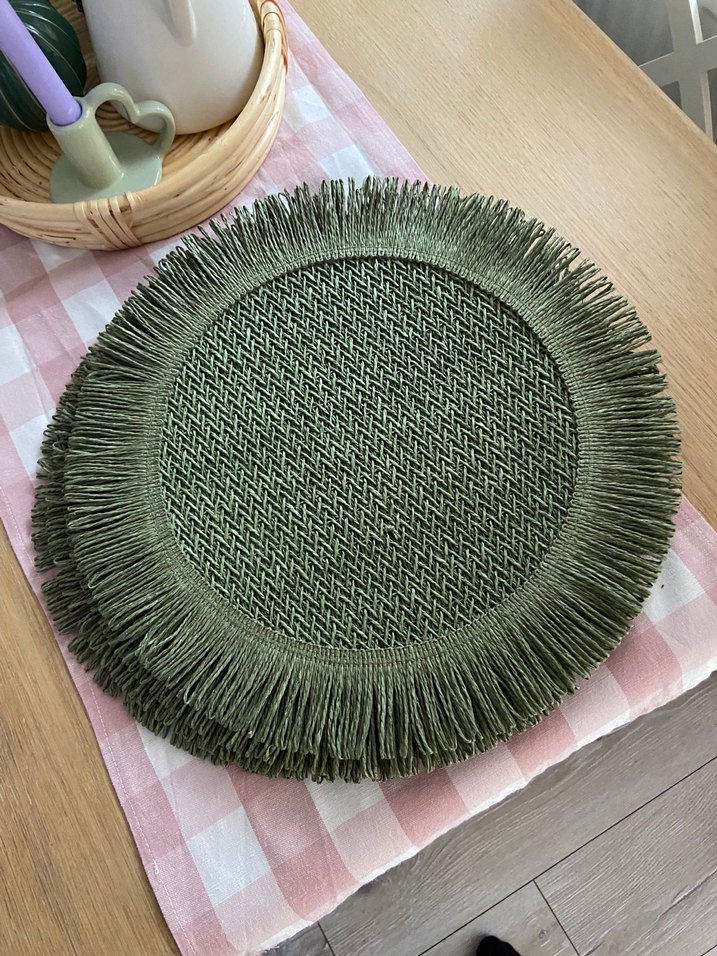 Nakışlı Bohem Yeşil Amerikan Servis - Görsel 2