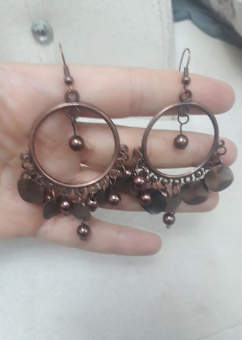 Accessorize  Bohem Bronz Halka Sallantili Kupe