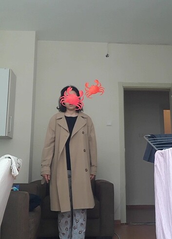 Trençkot oversize - Görsel 5