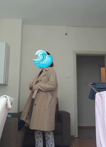 Trençkot oversize - Görsel 6