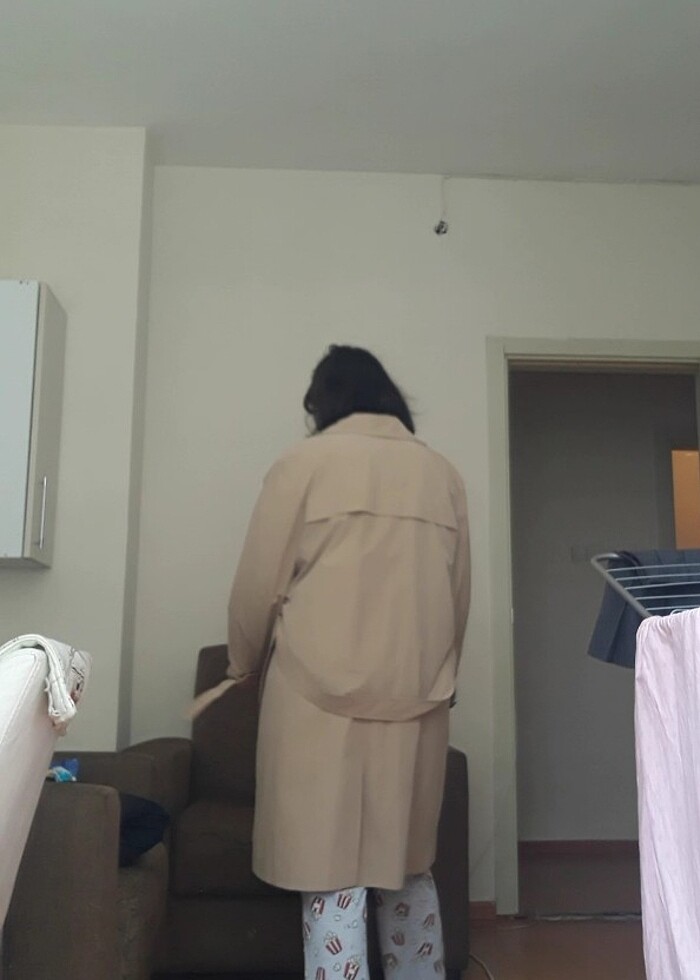 Trençkot oversize - Görsel 2