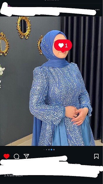 Beyoğlu Butik Kiralık Modest abiye
