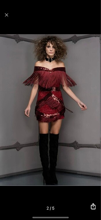 xs Beden Çok trend Raisa Vanessa Elbise