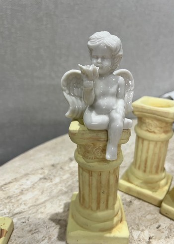 Antika alman Beyaz Kanatlı Melek Biblosu capadimonte - Görsel 8