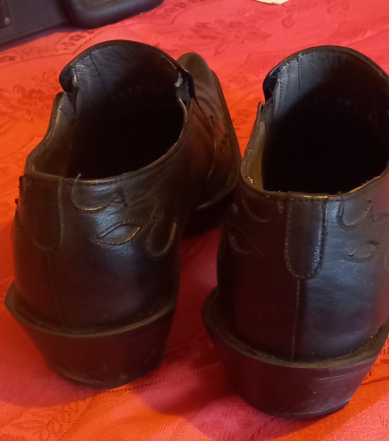 90'lar Hakiki Deri Cowboy Bot — görsel 5/11