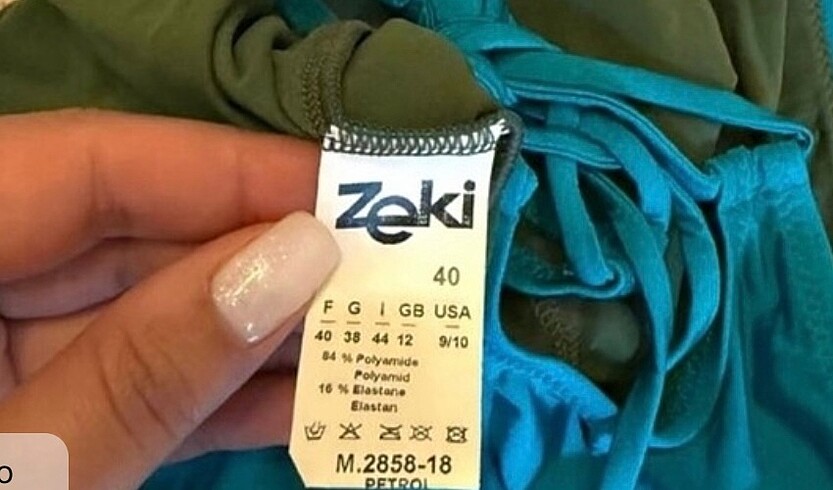 Zeki 40 beden mayo
