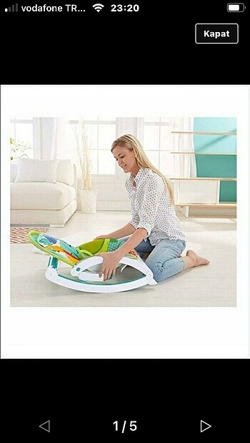 Fisher Price Yağmur ormanı anakucagı ve koltuk