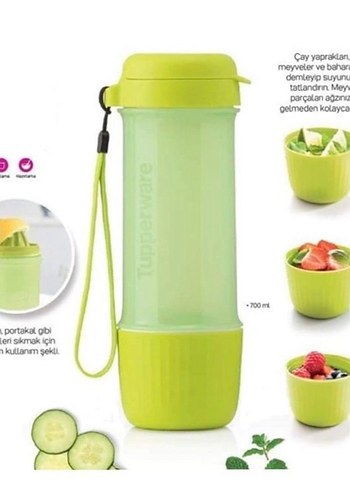 Renkli Tupperware  suluk - Görsel 5