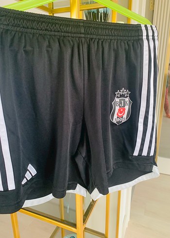Siyah Mini Spor Şort Beşiktaş - Görsel 2