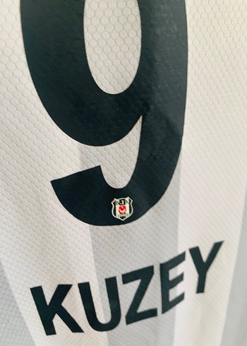 11-12 yaş Futbol Forması Beşiktaş Kuzey yazılı - Görsel 3