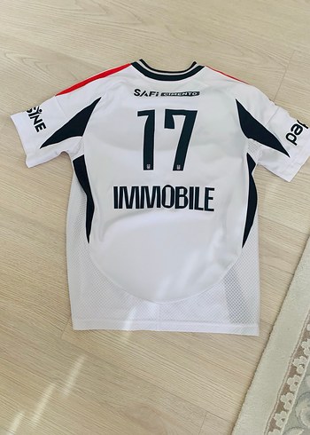 Beyaz Baskılı Kısa Kollu Erkek Forma - Görsel 9