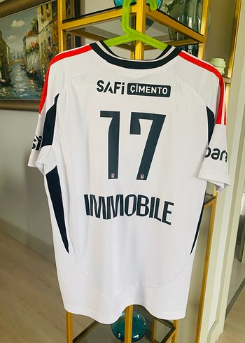 Beyaz Baskılı Kısa Kollu Erkek Forma - Görsel 6