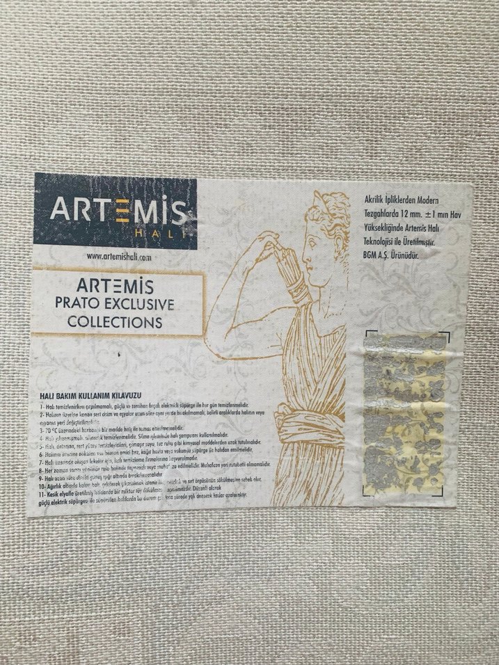 6 Metrekare Artemis Halı - Görsel 5