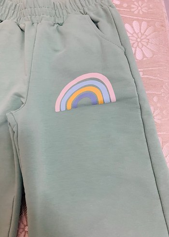 Pastel Renkli Kız Bebek Fırfırlı Takım - Görsel 8