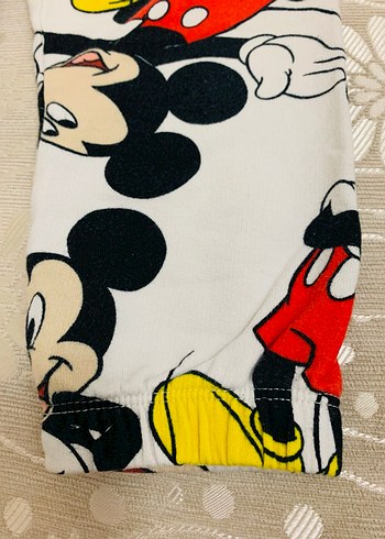 Renkli Pop Kültür Baskılı Kız Taytları - Görsel 7