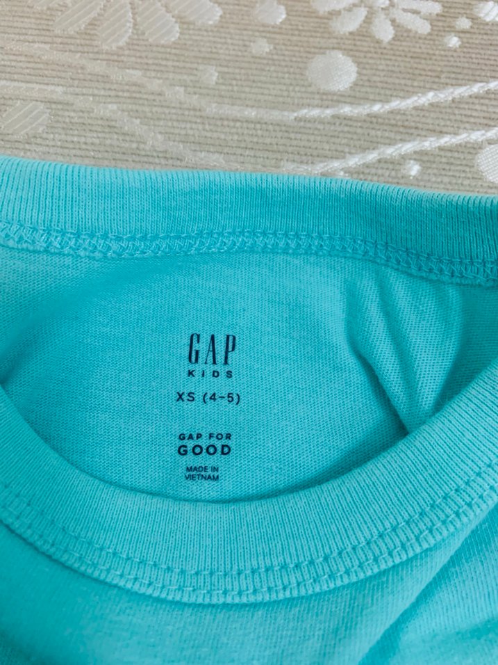 GAP Mavi Bisiklet Baskılı Tişört - Görsel 3