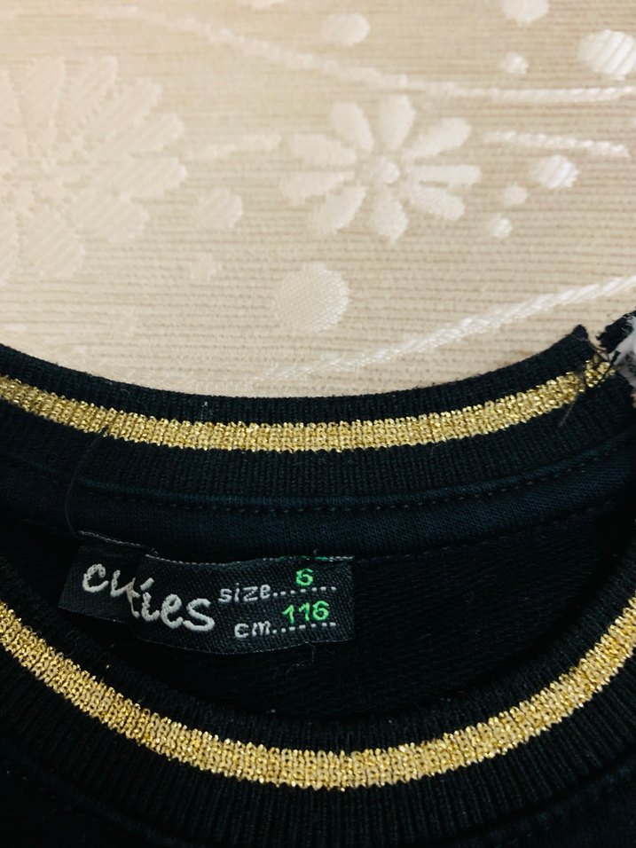 Pul İşlemeli Siyah Sweatshirt - Görsel 5