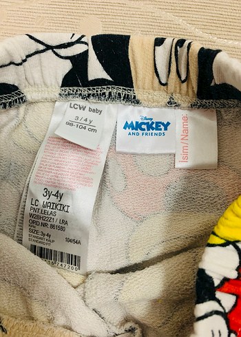Renkli Mickey Mouse Baskılı Erkek Çocuk - Görsel 4