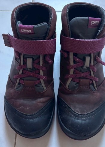 Camper Mor Cırtcırtlı gerçek deri Botlar - Görsel 3