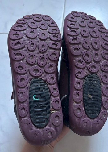 Camper Mor Cırtcırtlı gerçek deri Botlar - Görsel 4