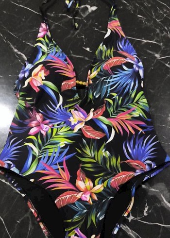 Çiçek Desenli sweet secret Kadın Mayo - Görsel 2