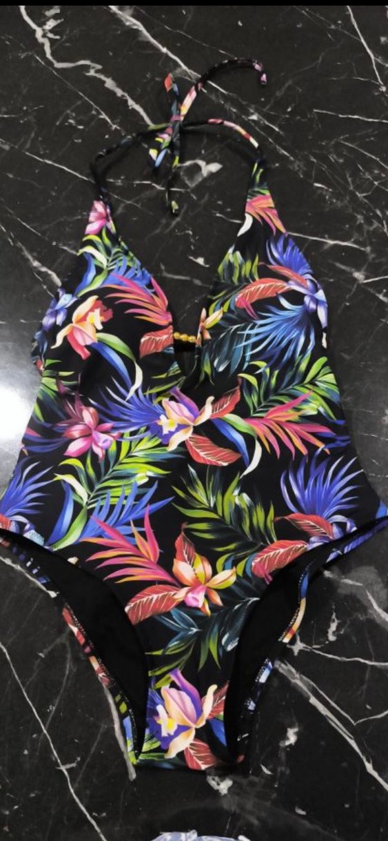 Çiçek Desenli sweet secret Kadın Mayo - Görsel 2