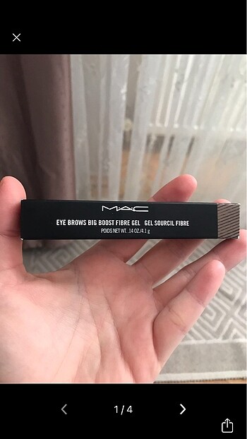 mac kaş mascarası sıfır ürün