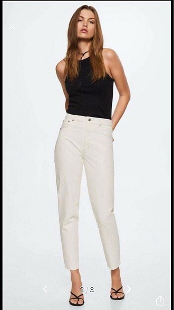 36 Beden mango mom jean yeni sezon
