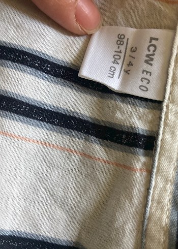 LC Waikiki Düğmeli Keten Erkek çocuk Gömlek