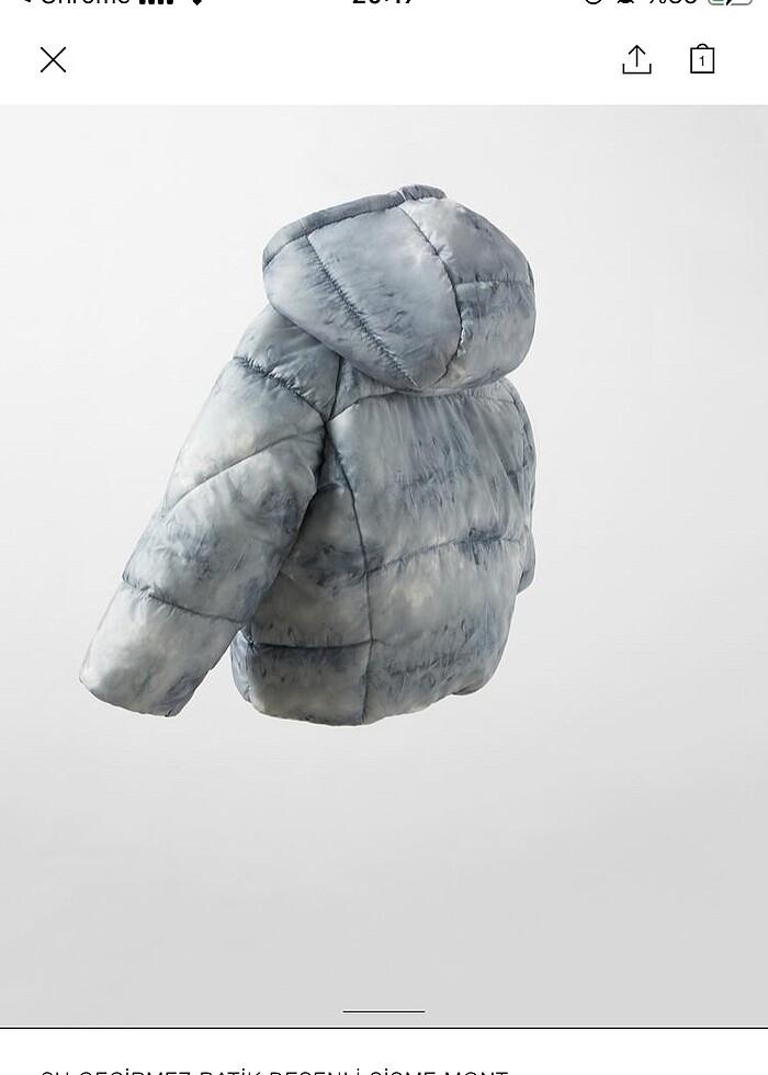 Zara su geçirmez mont - Görsel 2