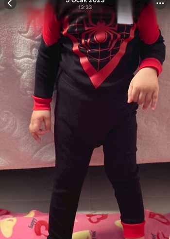 GAP SPİDERMAN ERKEK BEBEK TAKIM - Görsel 4