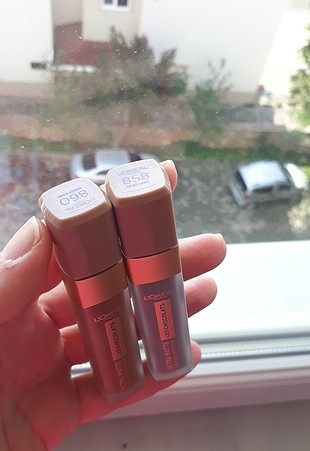 diğer Beden loreal paris les chocolates rujlar GINGER BOMB ve OH MY CHOC! re