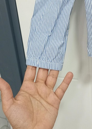 5 Yaş Beden çeşitli Renk Nakışlı Düğmeli Kız çocuk Gömlek