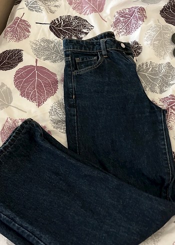 Mango Koyu Lacivert Denim Jean