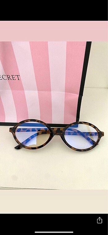 Beden miu miu model leoparlı oval gözlük