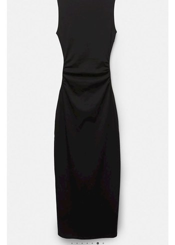 Pull and Bear sırt dekolteli elbise - Görsel 3