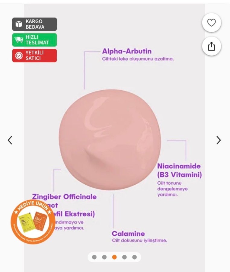 s'he vec SPF50+ Anti-Blemish Güneş Kremi - Görsel 3