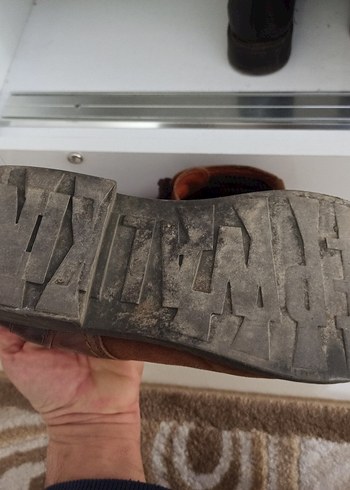 Hakiki deri Tergan marka Erkek Bağcıklı Bot - Görsel 5