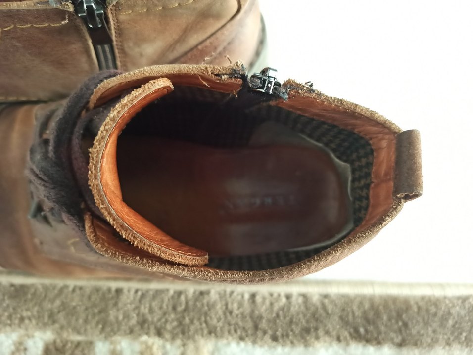 Hakiki deri Tergan marka Erkek Bağcıklı Bot - Görsel 4