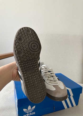 Kadın Beyaz Gri Wedge Topuklu Adidas Spor Ayakkabı - Görsel 6