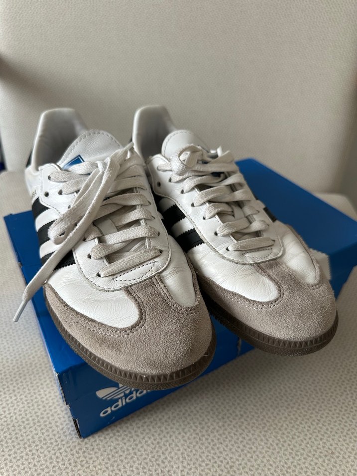 Kadın Beyaz Gri Wedge Topuklu Adidas Spor Ayakkabı - Görsel 5