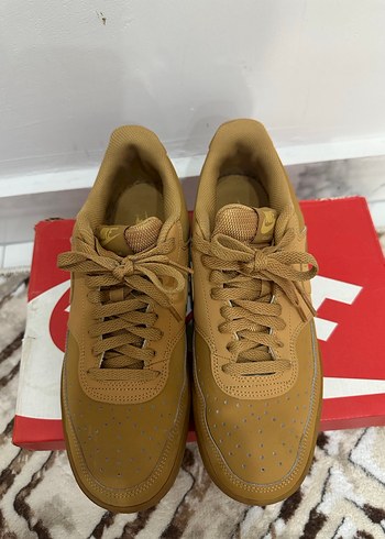 Nike Kadın Kahverengi Süet Sneaker - Görsel 7