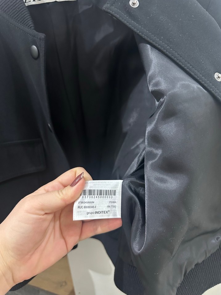 Düğmeli Siyah Midi Kadın Ceket - Görsel 4