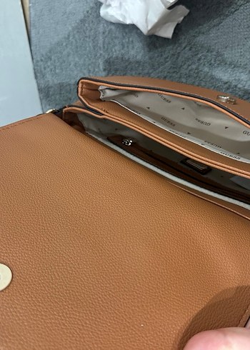 Guess Kadın Bej Deri Askılı Çanta - Görsel 6