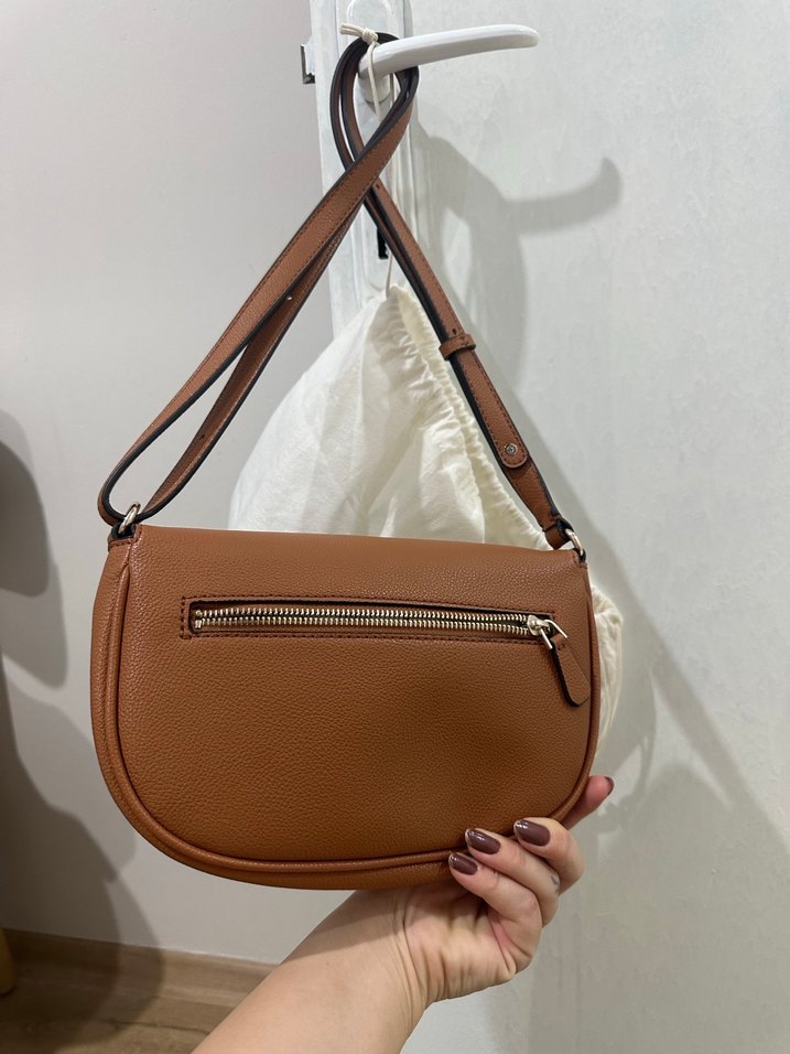 Guess Kadın Bej Deri Askılı Çanta - Görsel 3