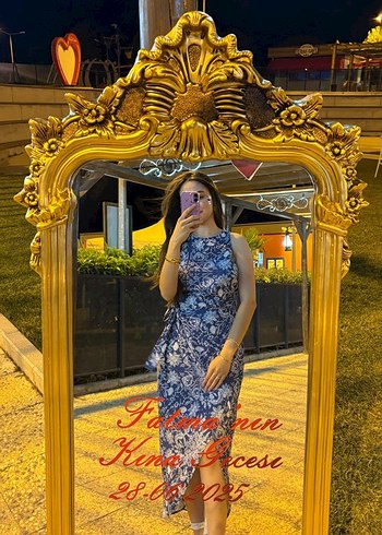 Trendyol & Milla Denim Drapeli Strappy Uzun Elbise