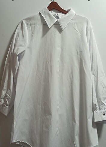 42 Beden Beyaz tunik gömlek 