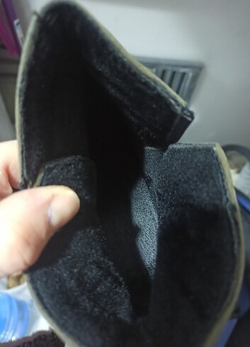 38 Beden haki Renk Haki yeşil bootie 