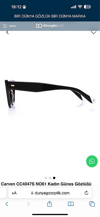 Carven Temizdir bir kaç kez düştü
